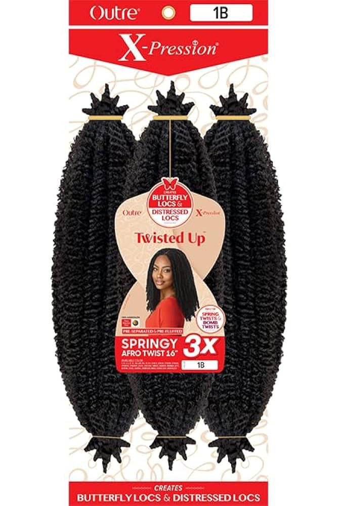 Outre Springy Afro Twist 16′′ - 1B