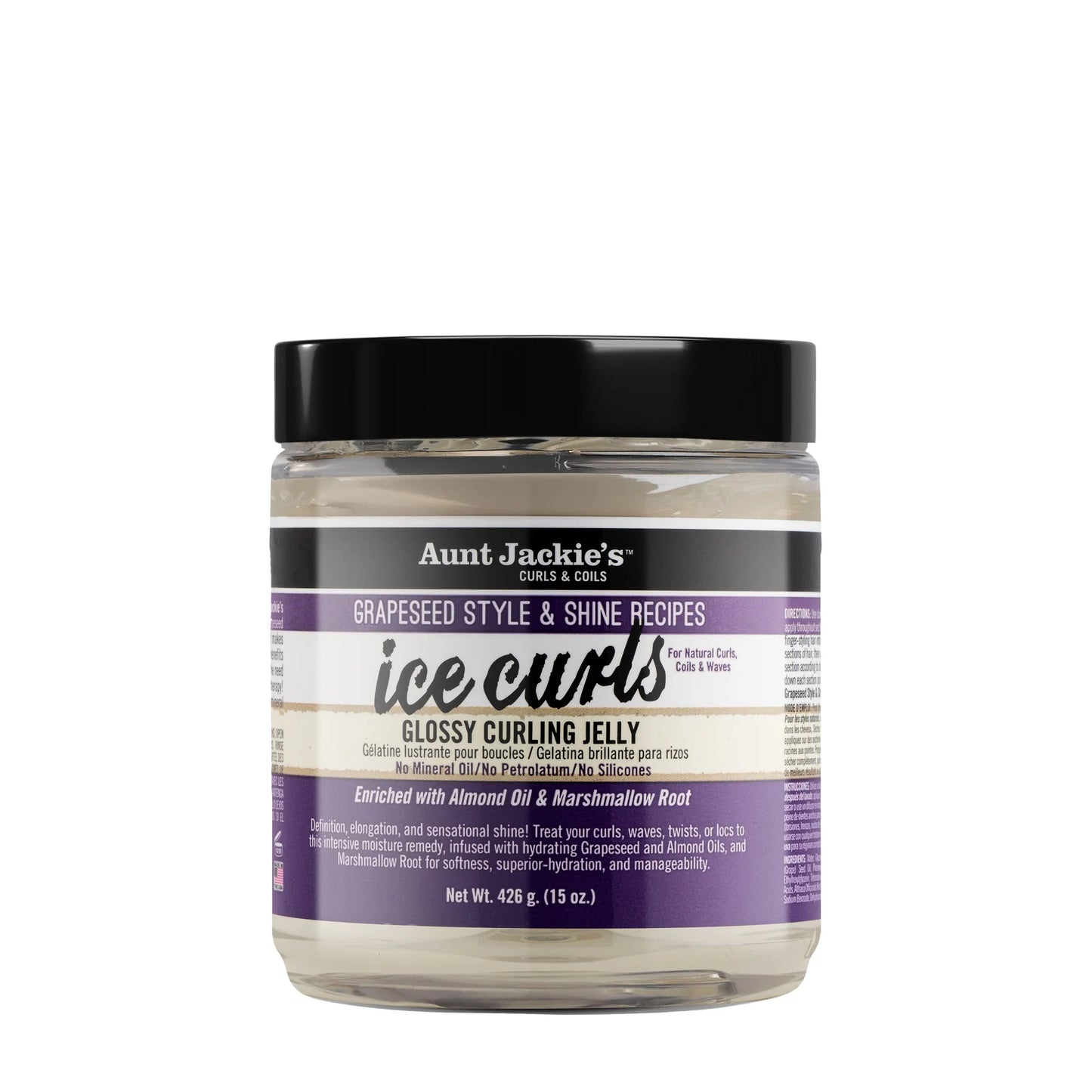 AUNT JACKIE Grape Ice Curls Jelly