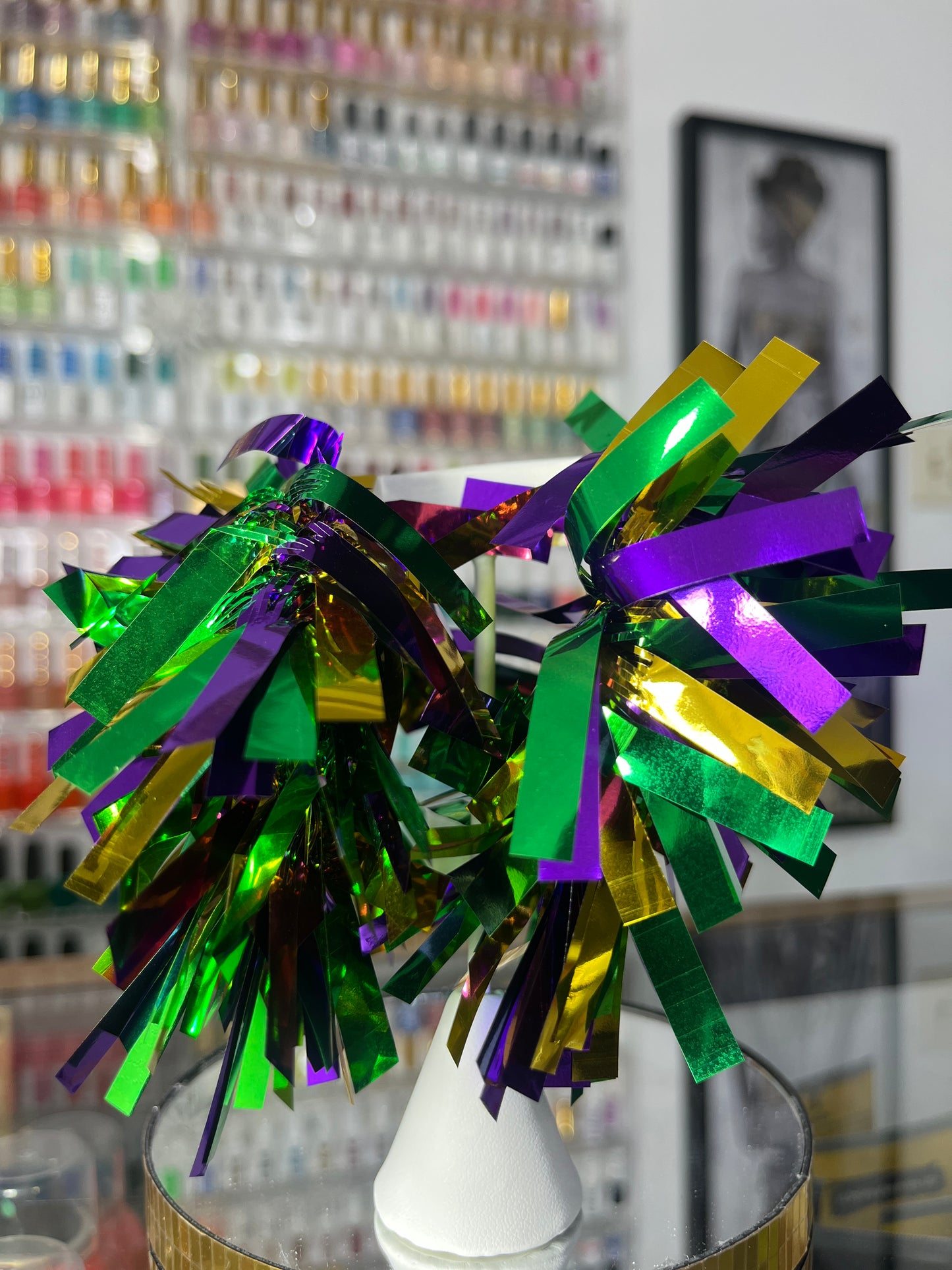 Mardi Gras Earrings