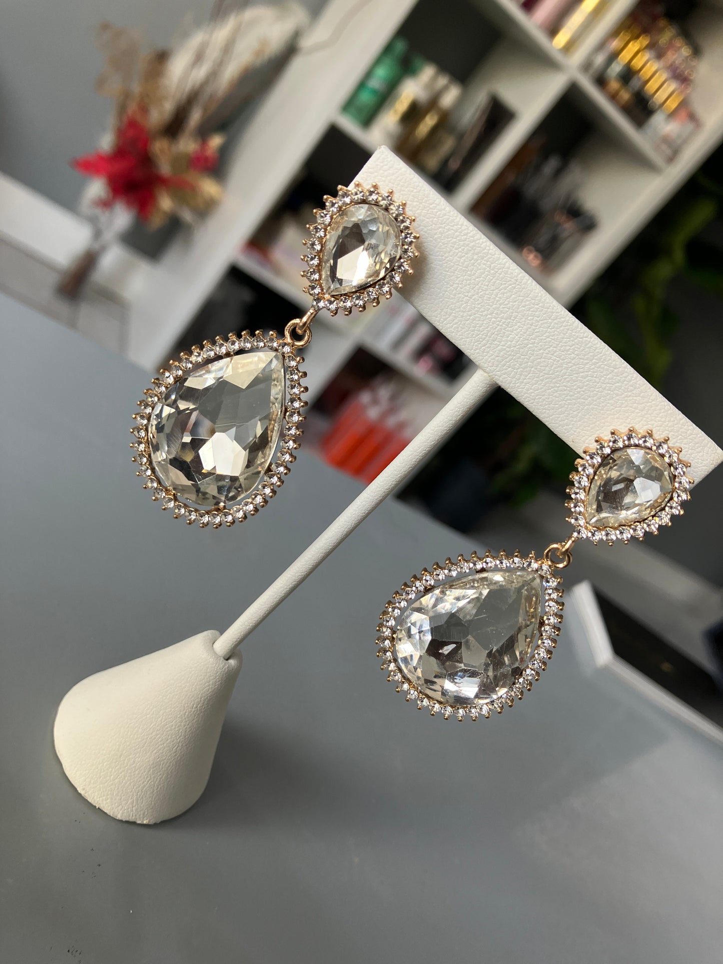 Crystal Drop Earrings