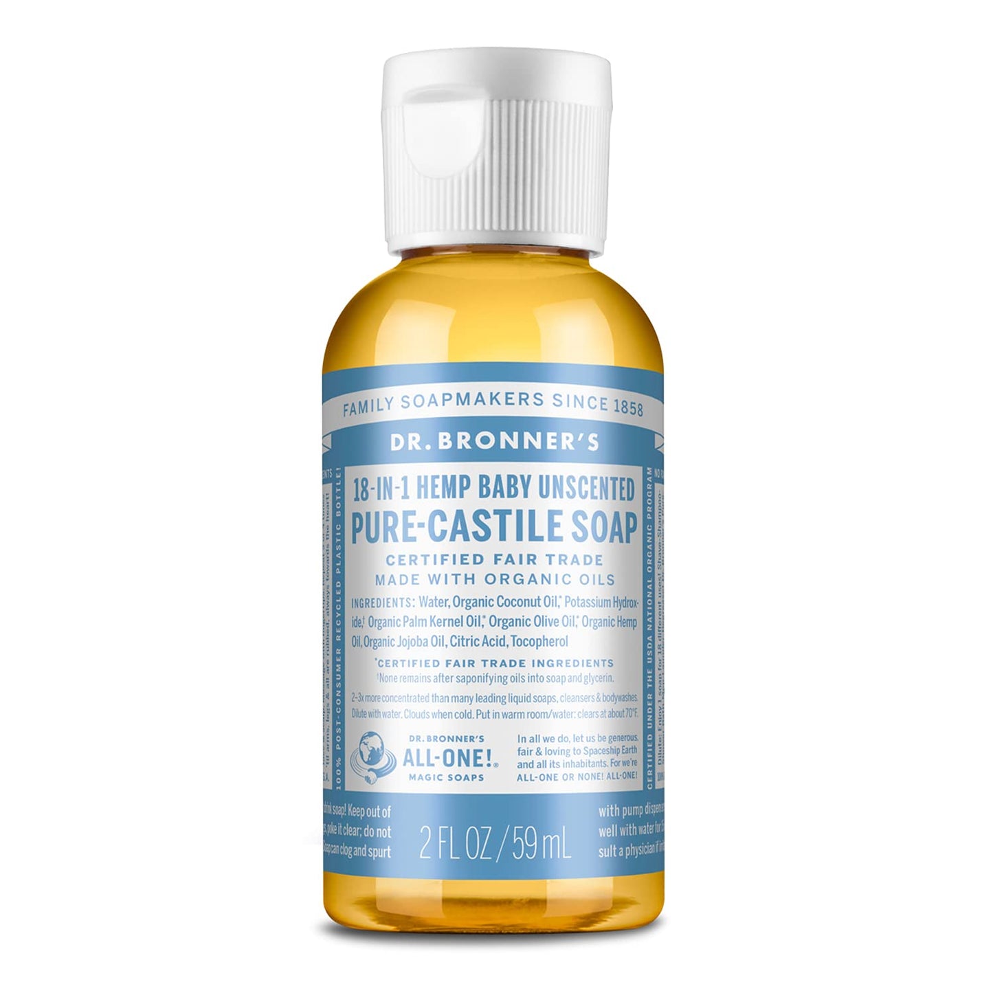 Dr.Bronner's 18-in-1 Pure-Castile Magic Soaps