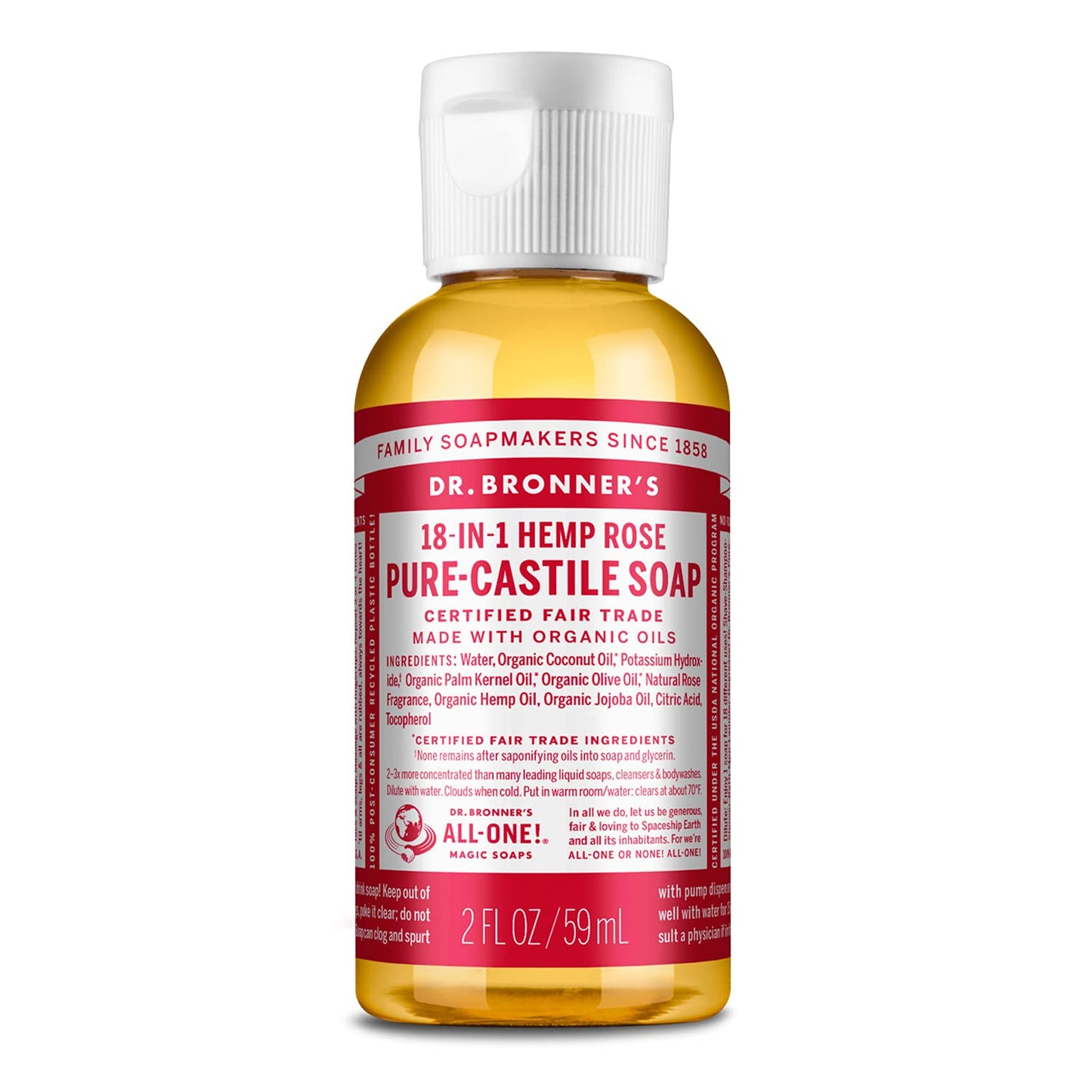 Dr.Bronner's 18-in-1 Pure-Castile Magic Soaps