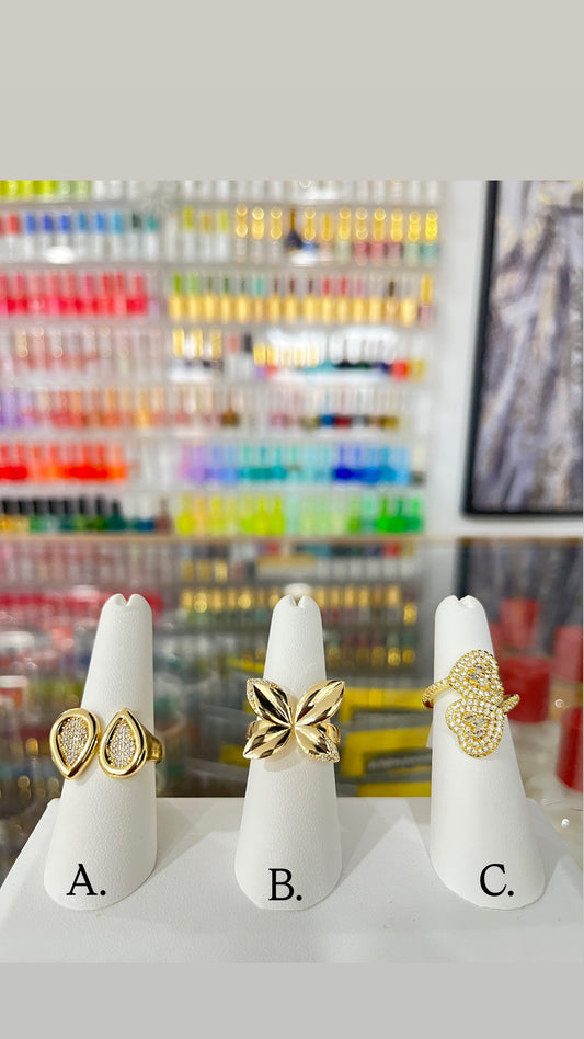 Classy Gold Filled Rings