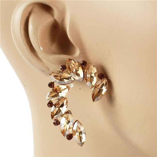 Crystal Stud Earring