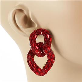 Crystal Link Earring