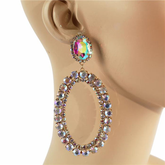 Crystal Chandelier Earring