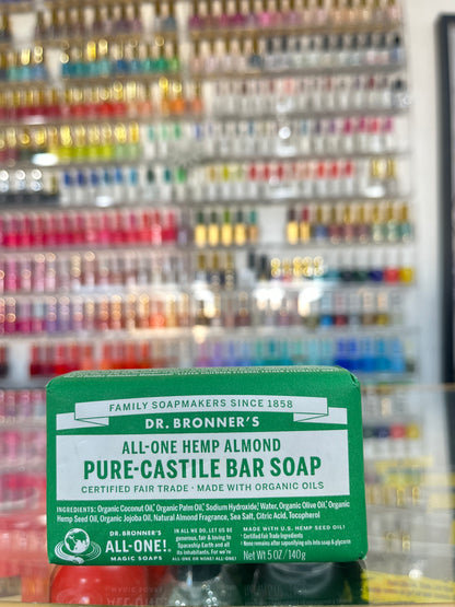 Dr.Bronner’s 18-IN-1 Hemp Peppermint Pure Castile Bar Soaps