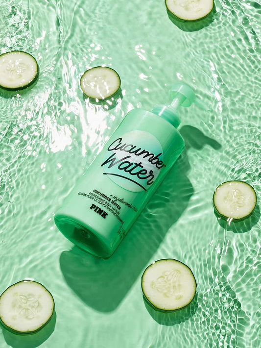 Cucumber Water + Hyaluronic Acid Refreshing Body Lotion With Esssential Oils