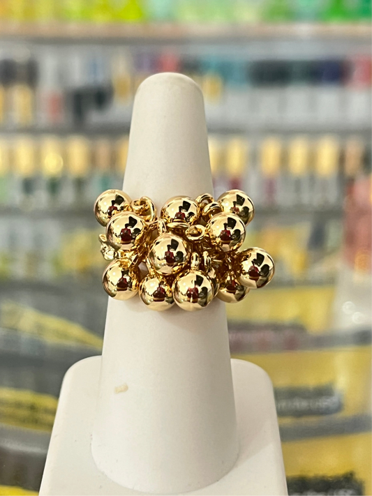 Beaded Fashion Ring