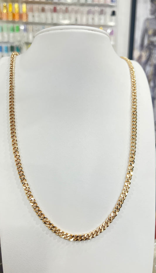 Gold Filled Cuban Link Necklace