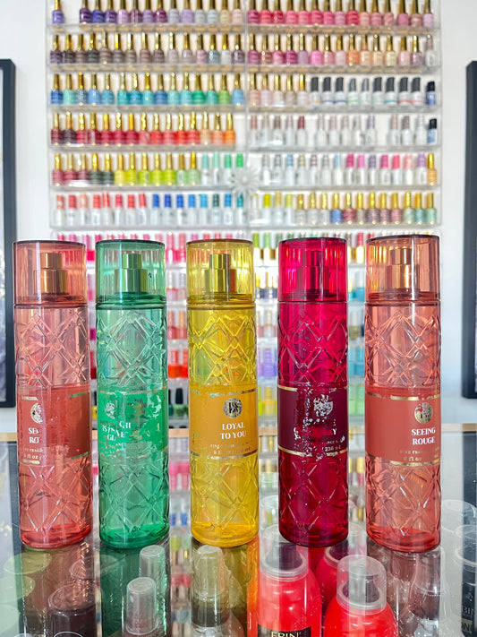 DAMAGED LABELS BBW SPRAYS