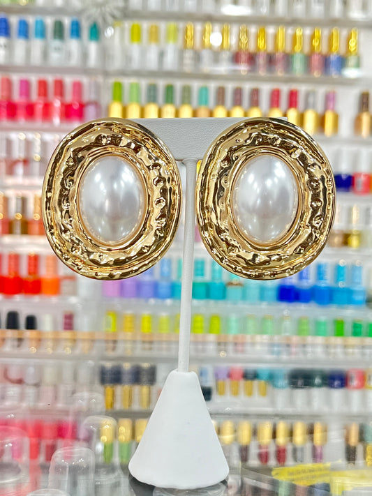 Pearl Statement Earrings