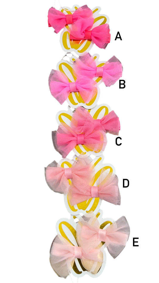 Tulle Mini Bows - A