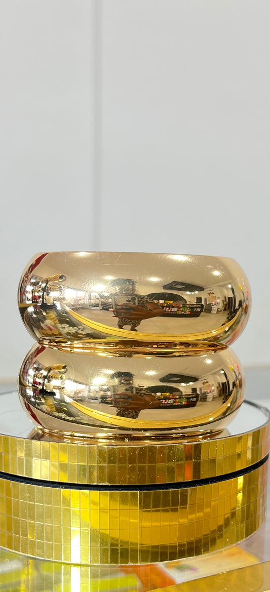 Chunky Gold Bangle