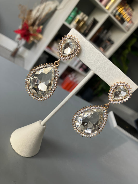 Crystal Drop Earrings