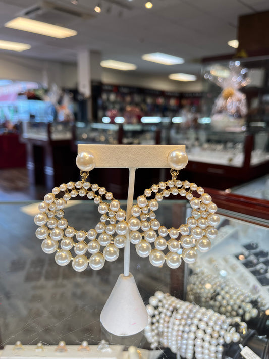 Elegant Pearl Earrings