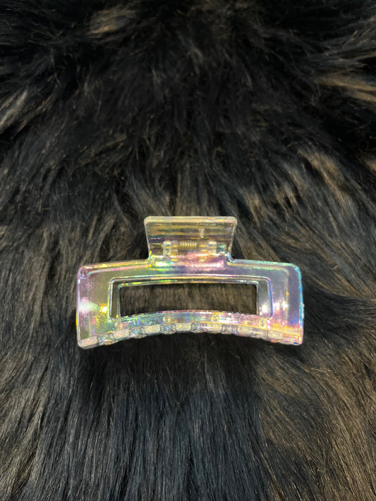 Holographic Hair Claw Clip