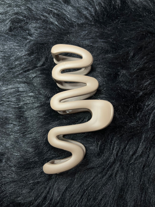 Swirly Styled Claw Clip