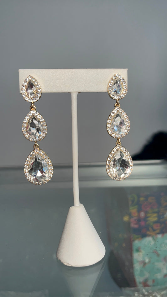 Crystal Drop Earrings