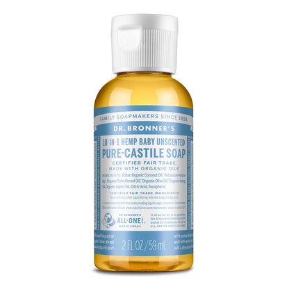Dr.Bronner's 18-in-1 Pure-Castile Magic Soaps