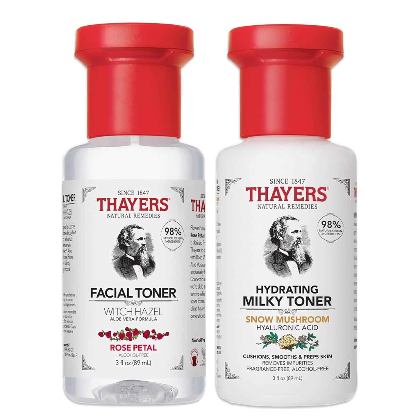 THAYERS Toner DUO Kit (ROSE/MILKY)